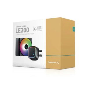 DeepCool LE300 120mm LED Lighting Anti-Leak Technology Liquid CPU Cooler AIO Used CPU Cooler