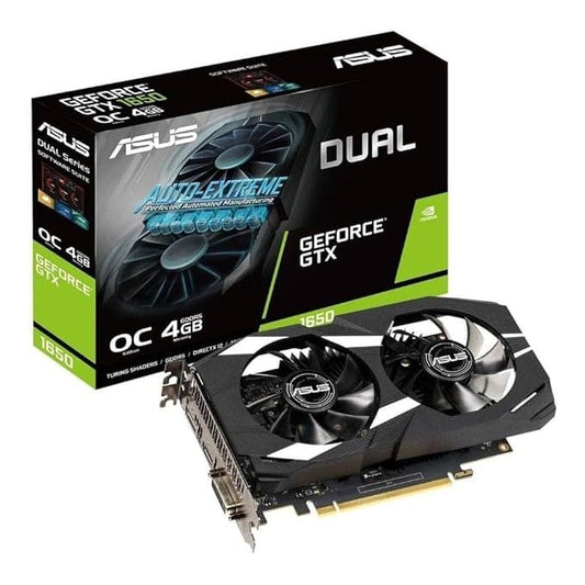 ASUS GeForce GTX 1650 Overclocked Dual Fan Edition 4GB Used GPU