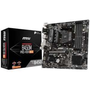 MSI B450M Pro-Vdh Max Gaming Used Motherboard
