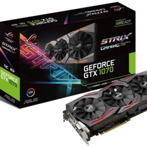 ASUS GeForce Rog Strix GTX 1070 Triple Fans 8GB Used GPU