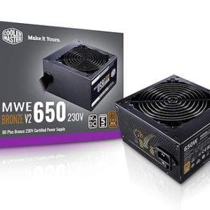 Cooler Master MWE 650 V2 80 Plus Bronze Certified 650 Watts Used PSU