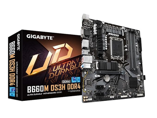 GIGABYTE B660M DS3H DDR4 B660/ Intel 12th gen/LGA 1700 Used Motherboard