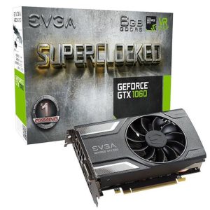 EVGA GeForce GTX 1060 6GB Super Clocked GAMING Used GPU