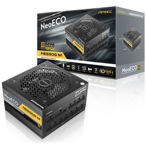 Antec NeoECO NE850G M ATX 3.0 850 Watts Full Modular PSU, 80 Plus Gold Certified Used PSU