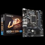 Gigabyte H610M K DDR4 LGA1700 Micro ATX Used Motherboard