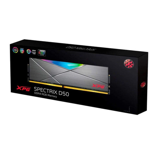 Adata XPG Spectrix D50 16GB (8GBX2) DDR4 3200MHz RGB White Used RAM