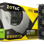 ZOTAC GeForce GTX 1070 AMP Extreme Triple Fans 8GB Used GPU